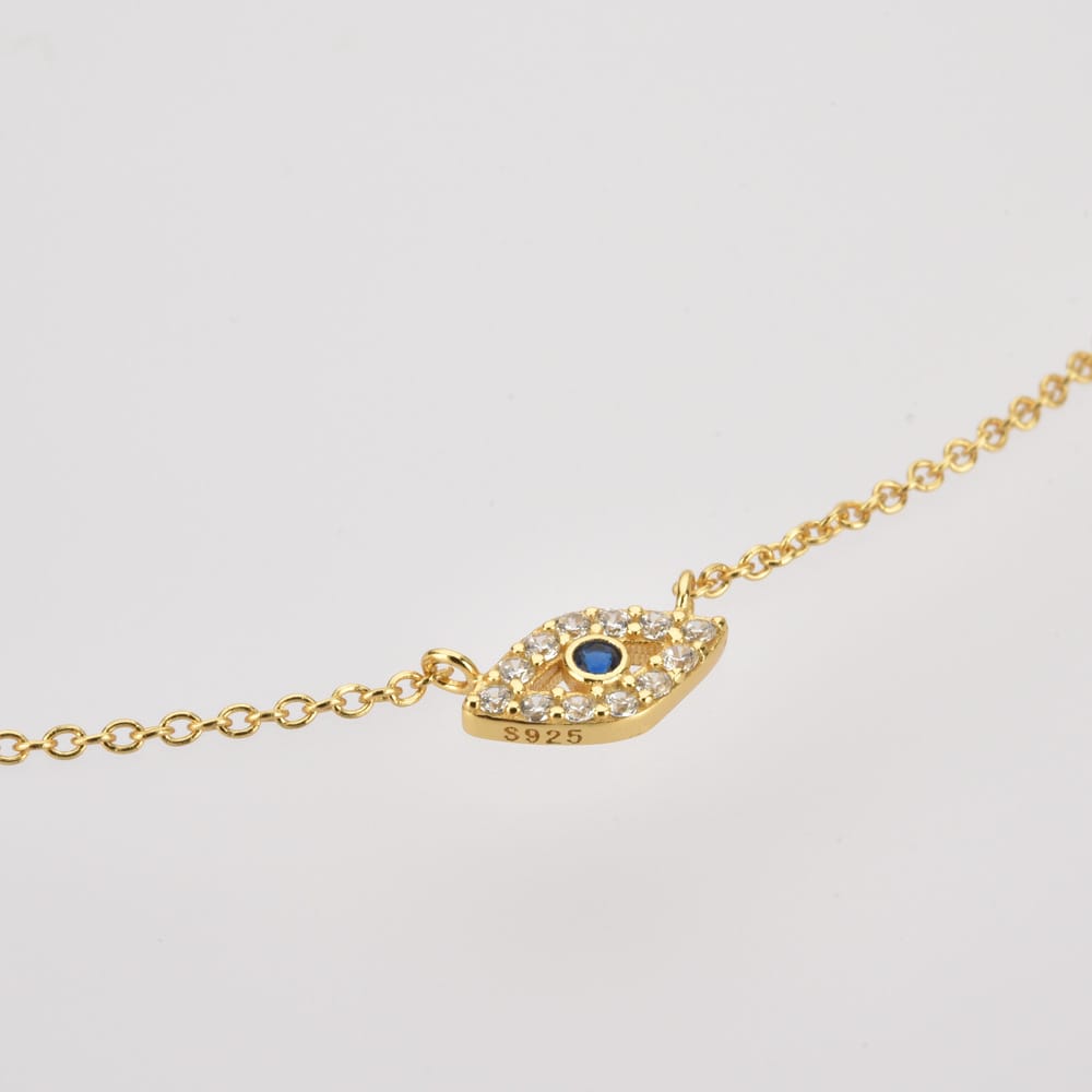 Classic Blue Eye Necklace