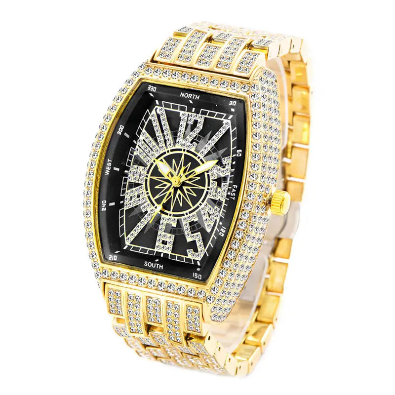 Diamond Barrel Digital Men’s Watch