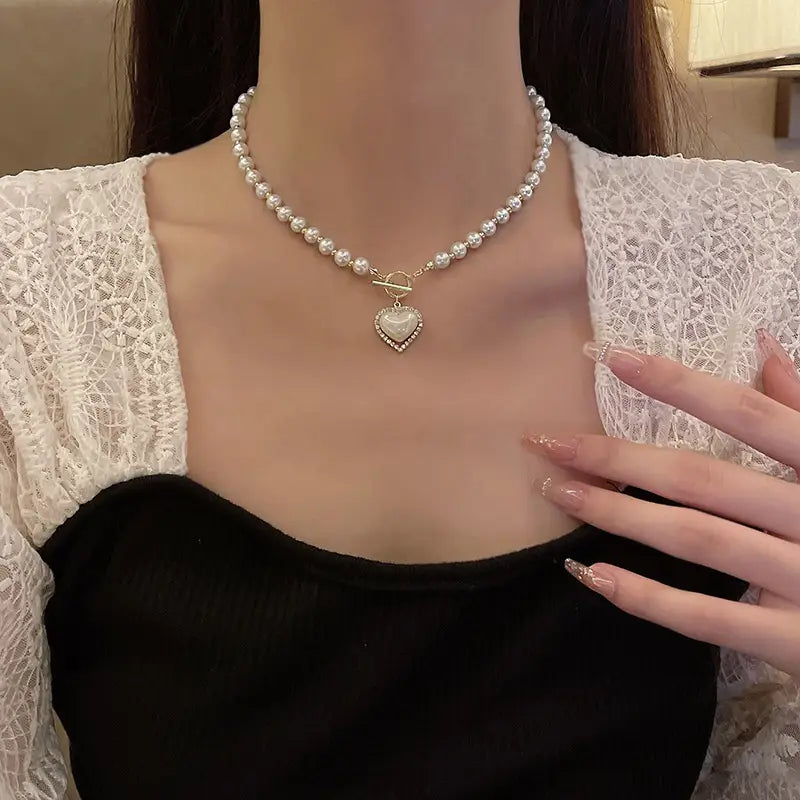 Colorful Pearl Necklace