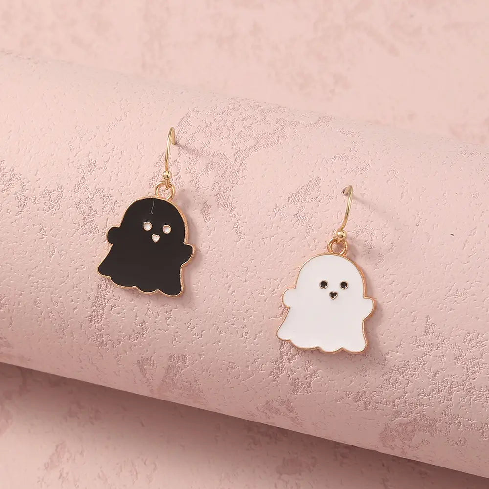 Simple Geometric Halloween Earrings