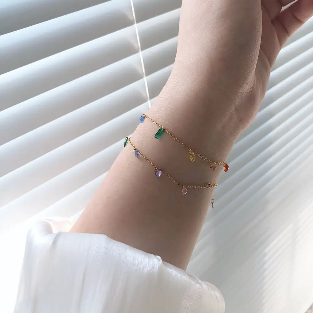 Teenage Plated Titanium Steel Necklace