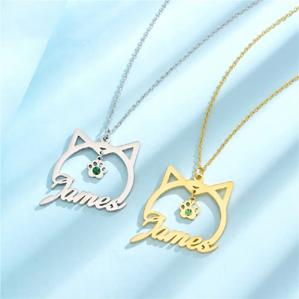 Personalized English Name Necklace