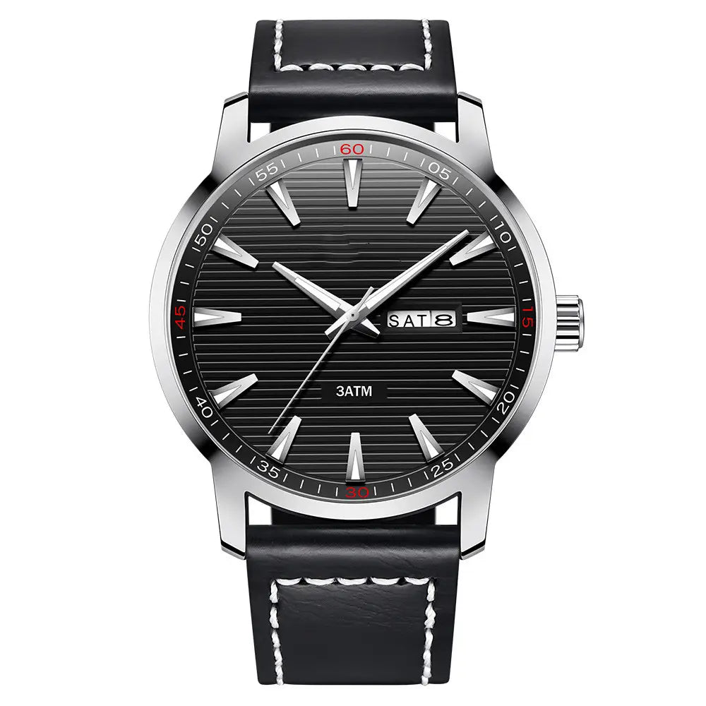 Fashion Waterproof Calendar Men’s Quartz Watch