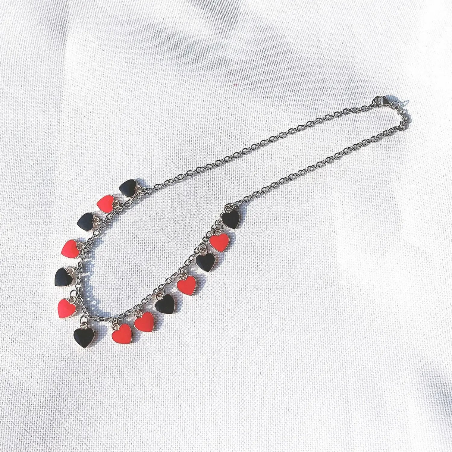 Small Peach Heart Pendant
