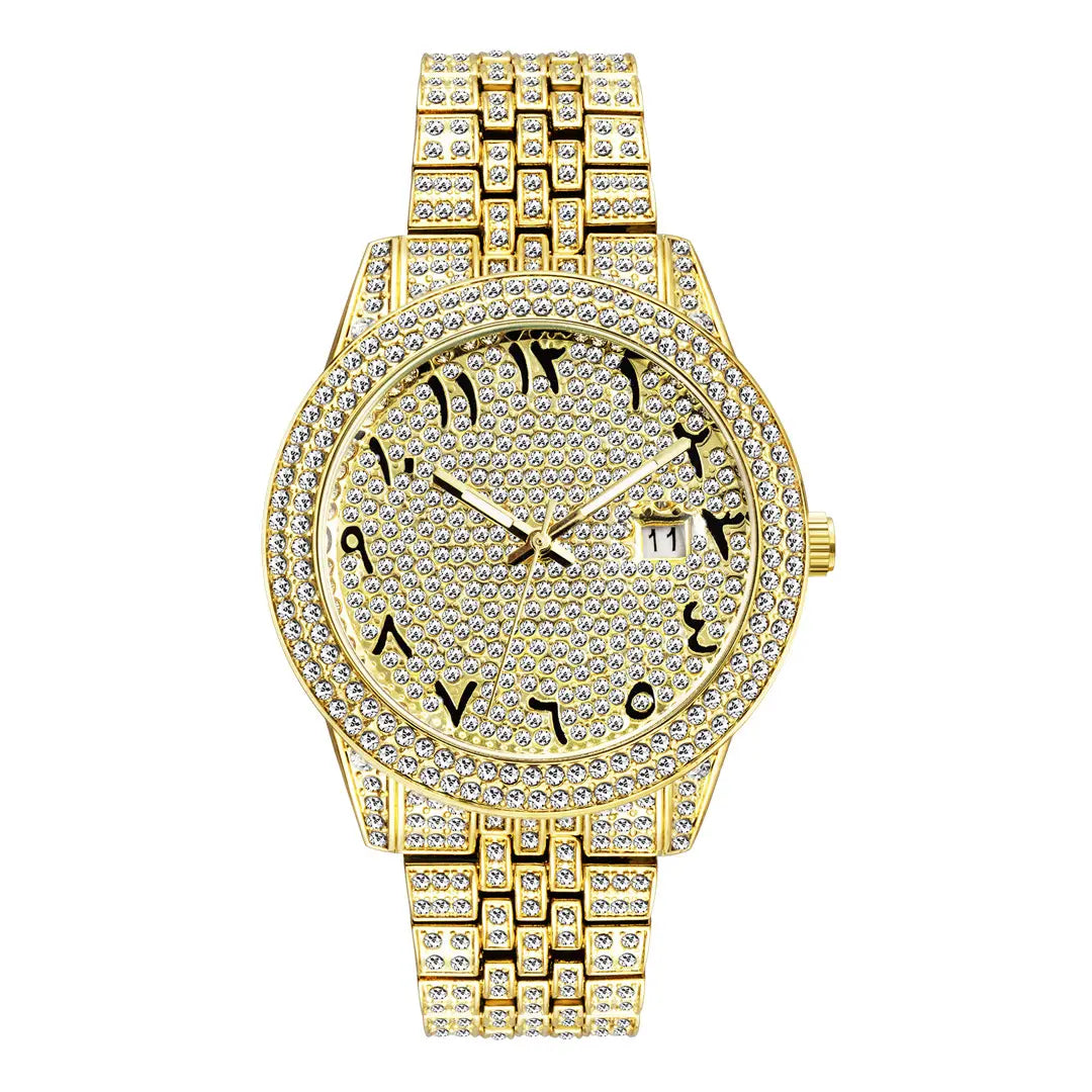 Full Diamond Star Quartz Watch