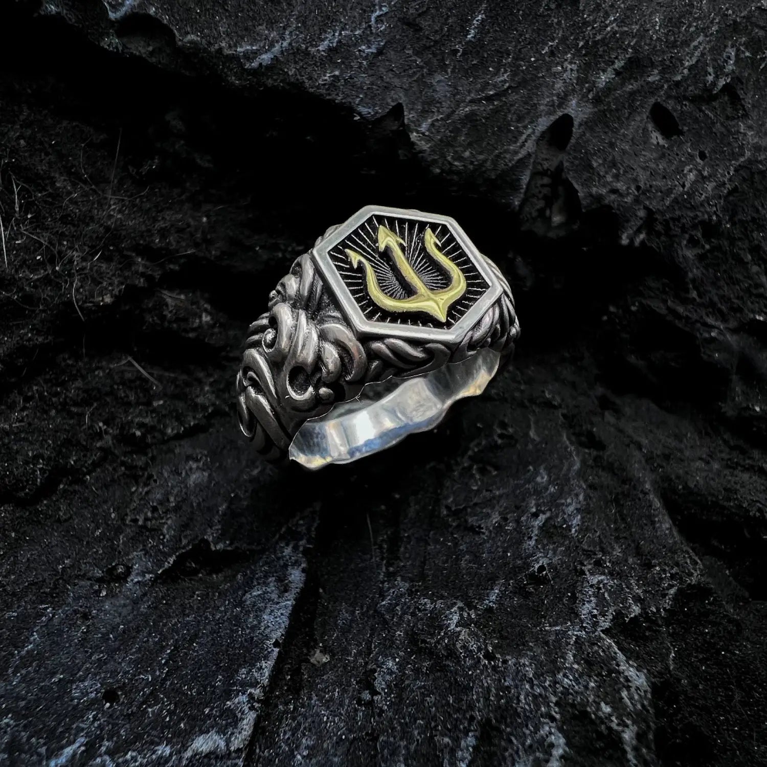 Personality Sterling Silver Men’s Ring