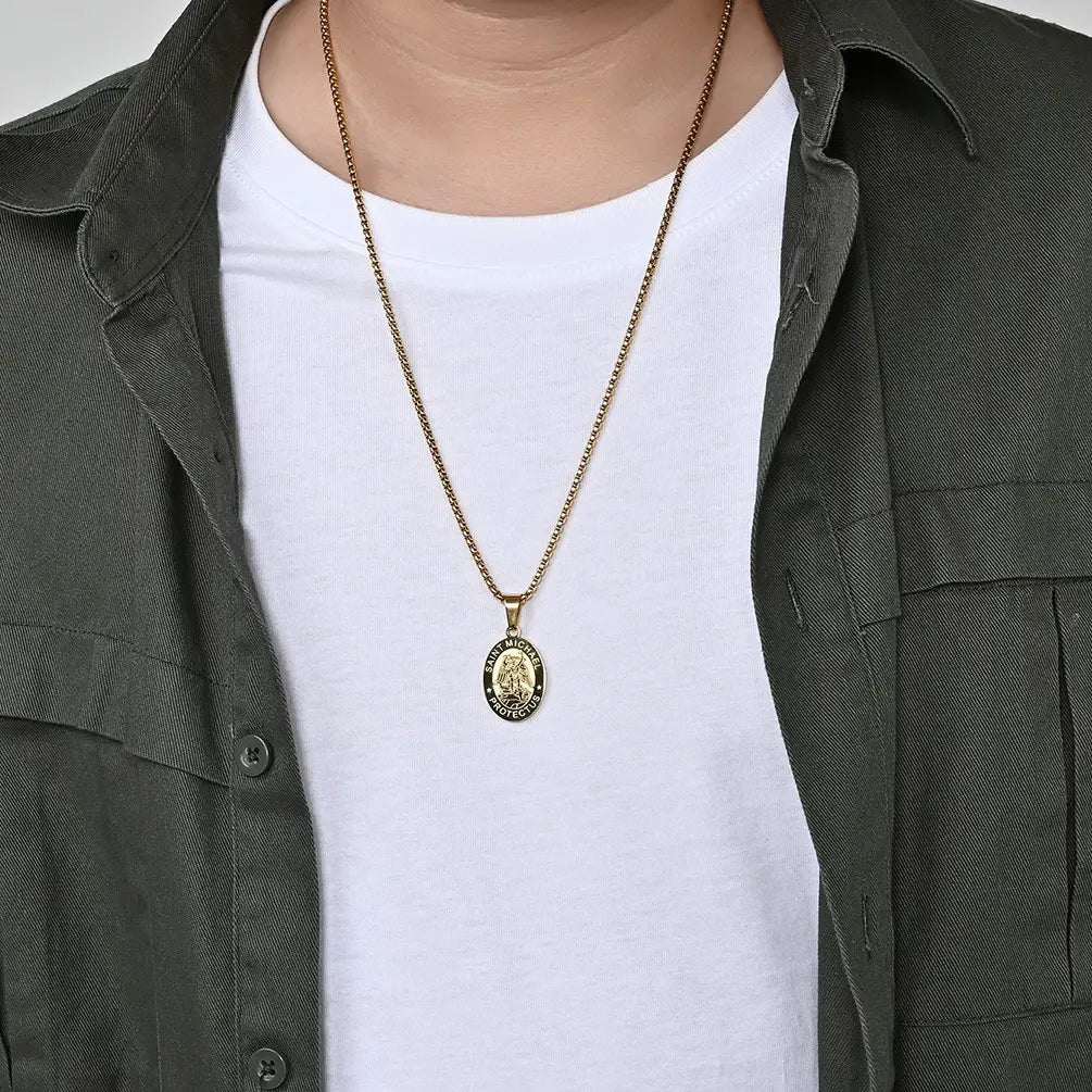 Black Archangel Necklace