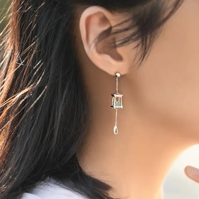 Retro Country Style Stud Earrings for Women