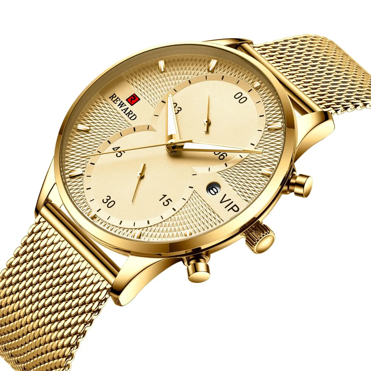 Waterproof Calendar Quartz Watch for Men
