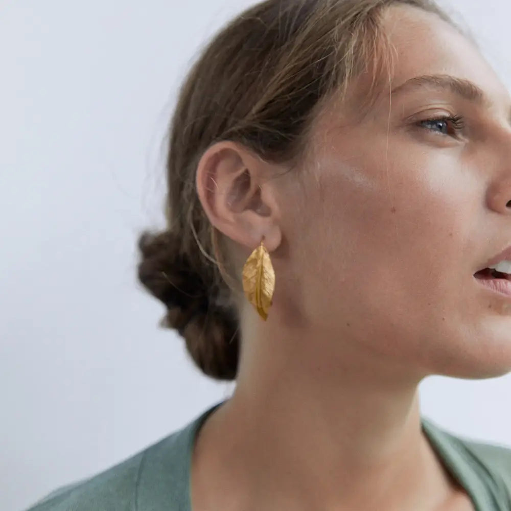 Fashion Leaf Shape Earrings