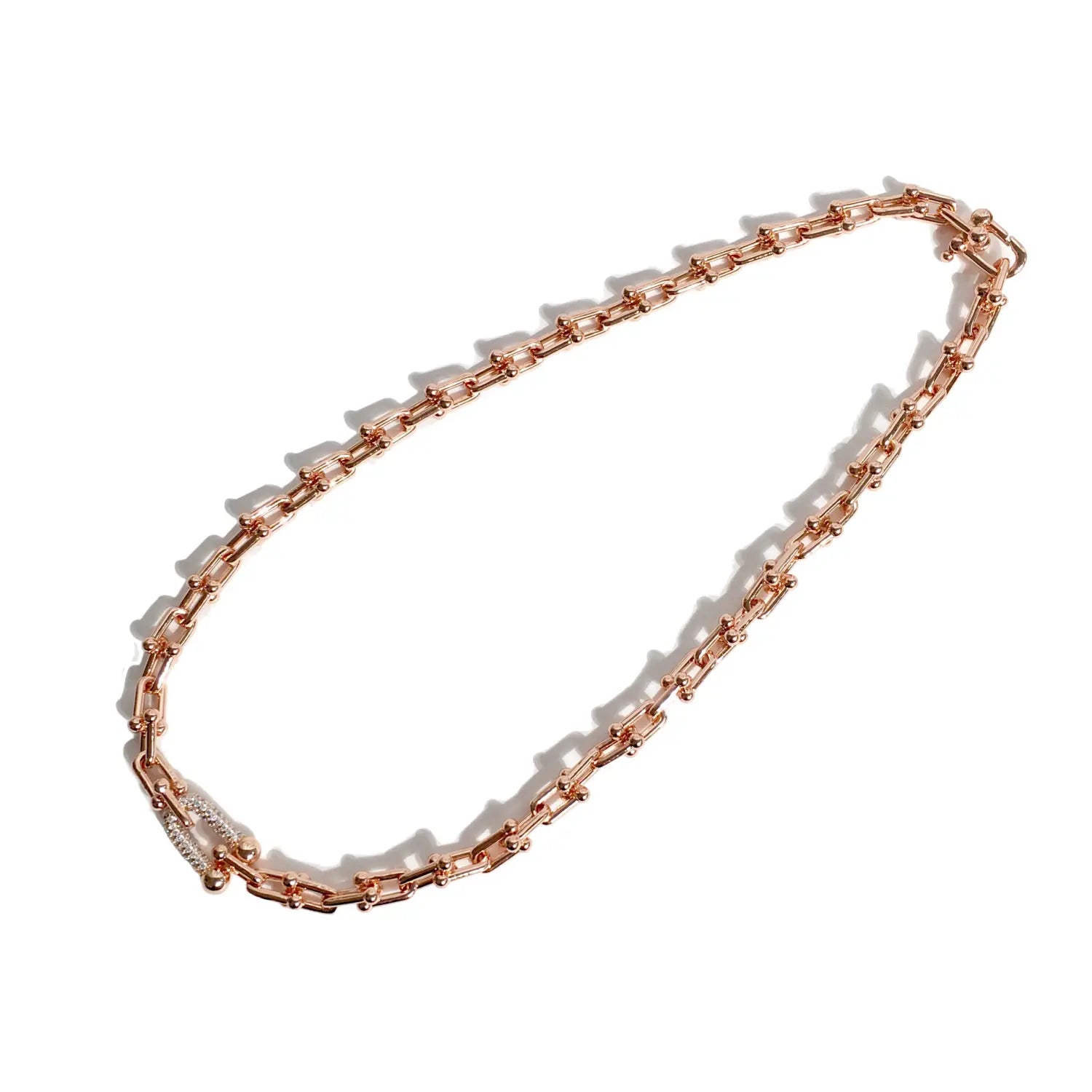 Punk U-shaped Bamboo Joint Bracelet