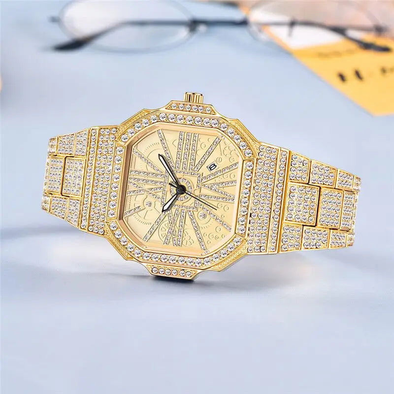 Hip-hop Flash Diamond Watch