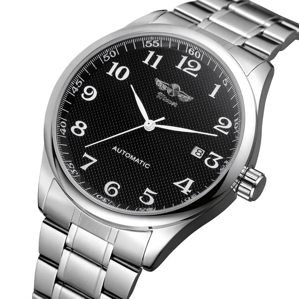 Simple Stainless Steel Men’s Business Watch