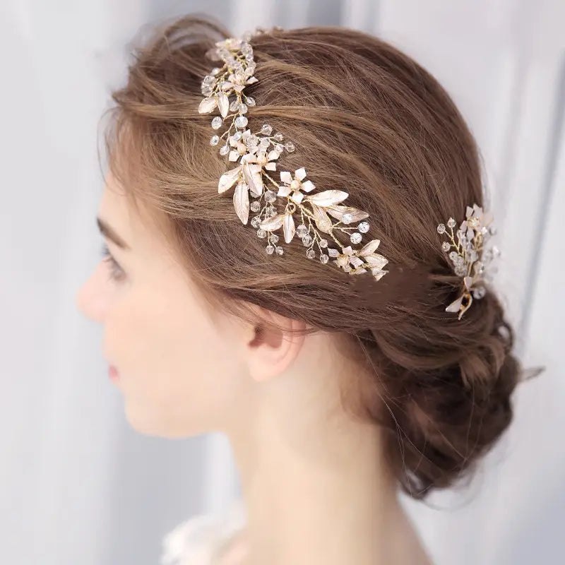 Fashion Bridal Headdress with Leaf Style