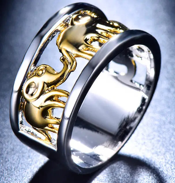 Elephant Shaped Rings