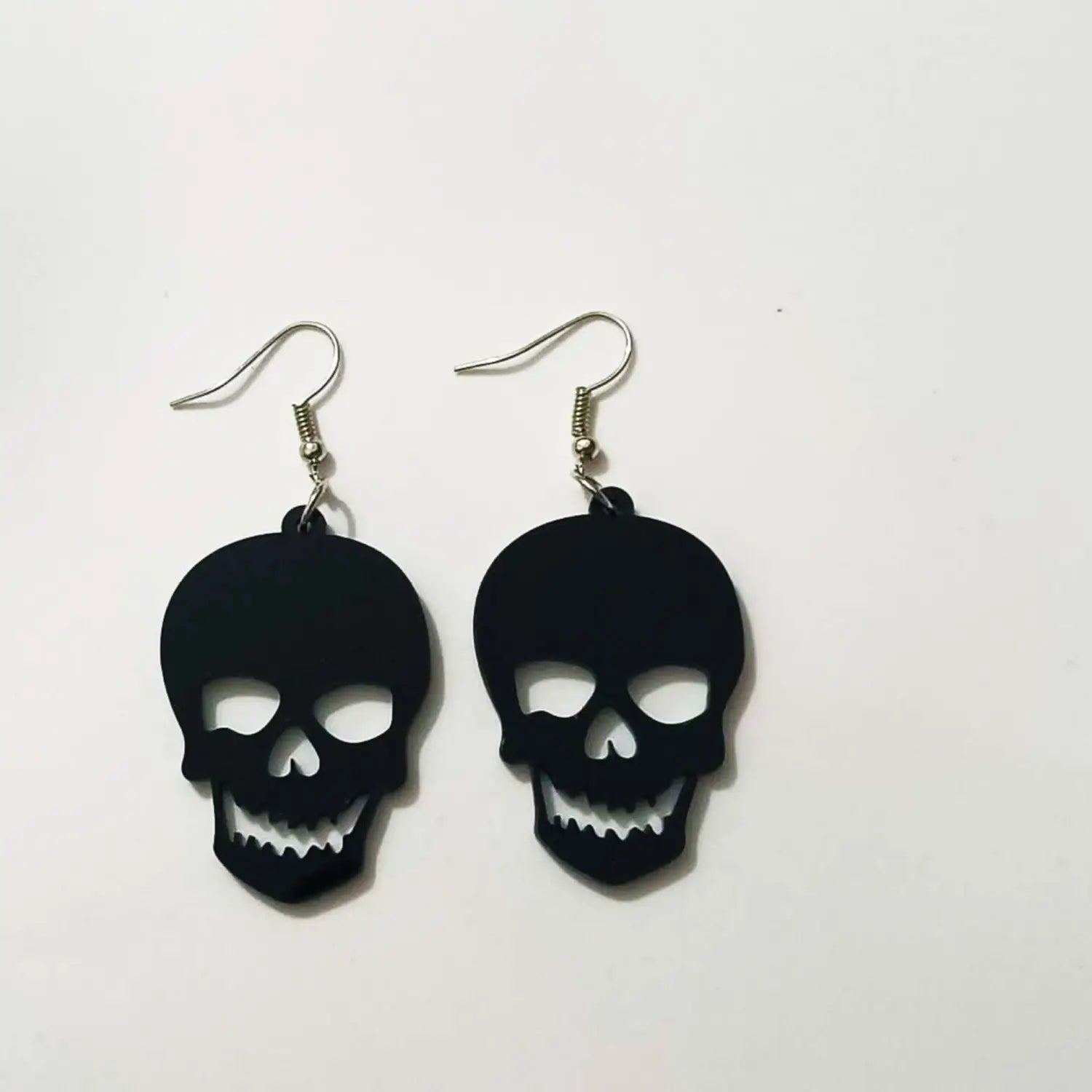 Scary Spider Bat Pumpkin Earrings