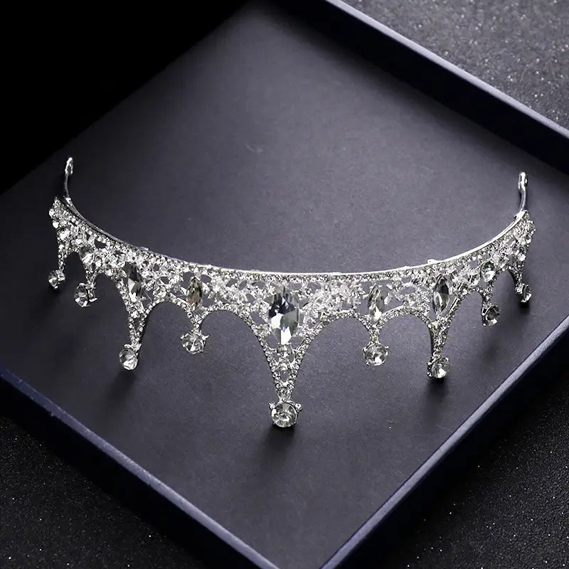 Rhinestone Crown Forest Fairy Headdress