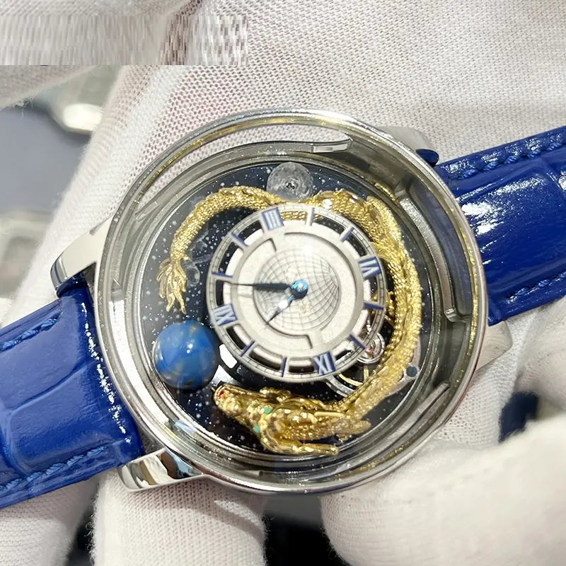 Sapphire Round Celestial Quartz Watch