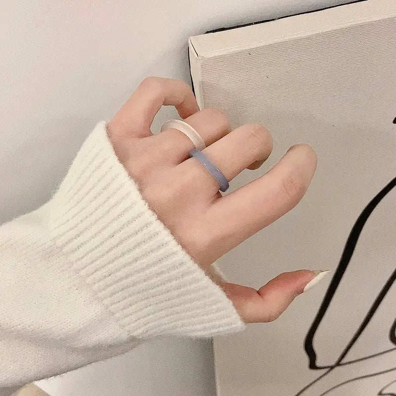 Cute Heart Index Finger Ring