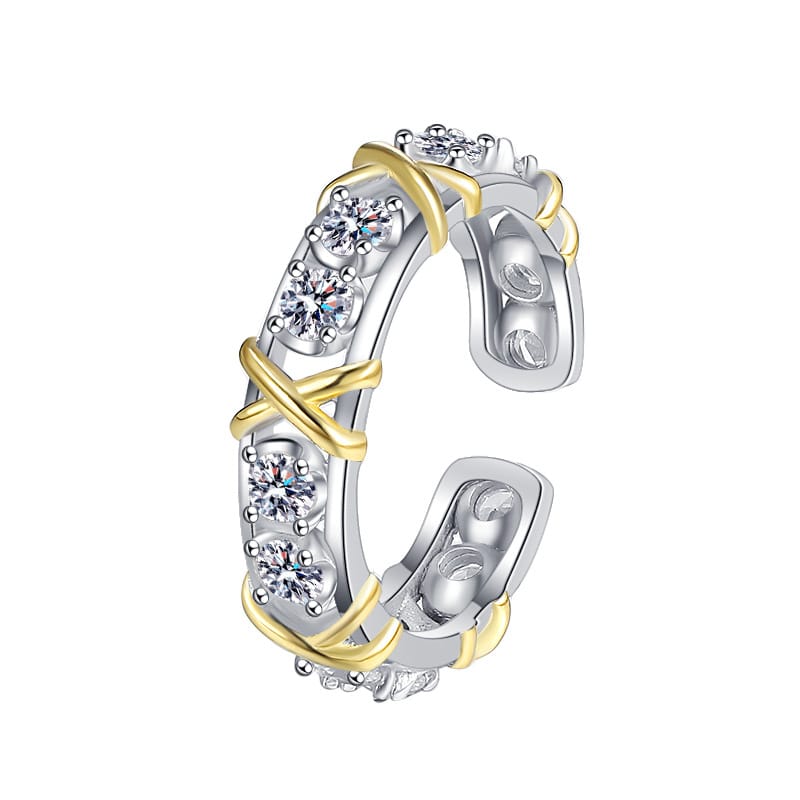 Sterling Silver Diamond Ring