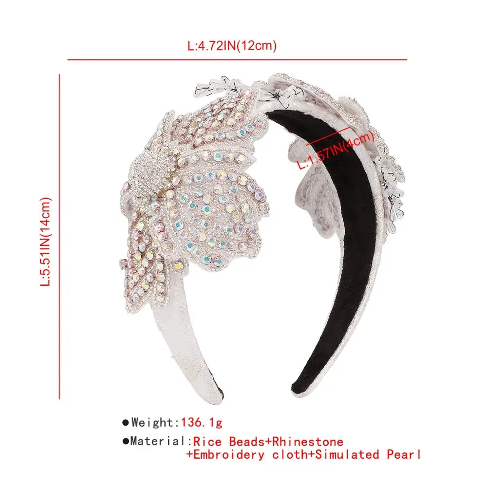 Exaggerated Vintage Hair Accessories