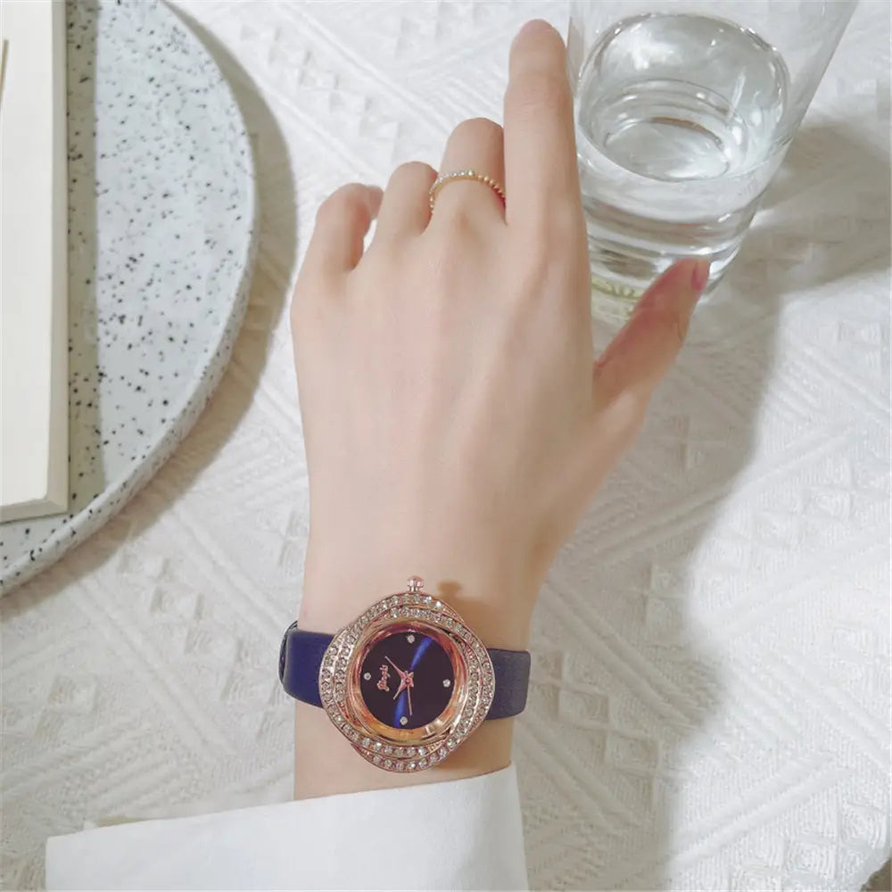 Diamond Dial Women’s Quartz Watch