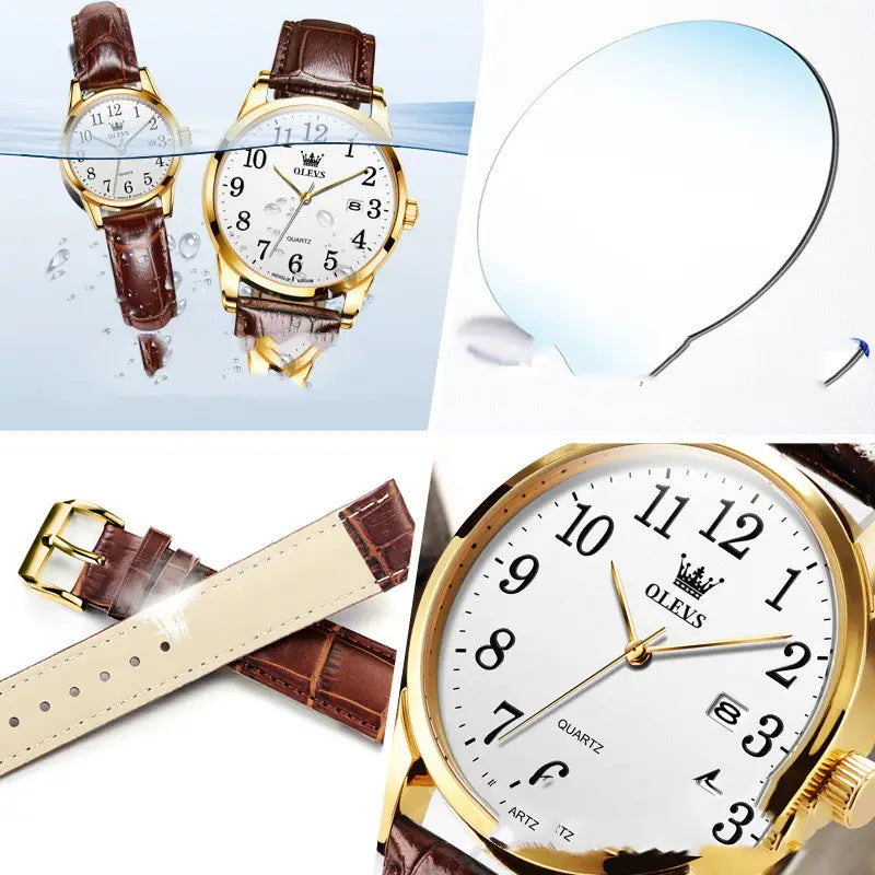 Digital Scale Waterproof Simple Men’s Watch
