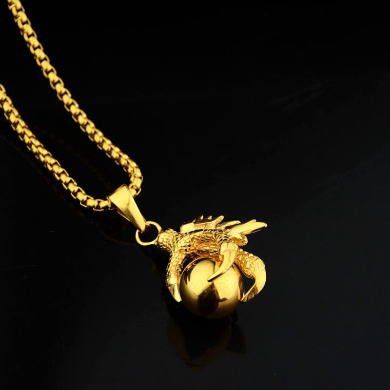 Dragon Claw Titanium Steel Necklace