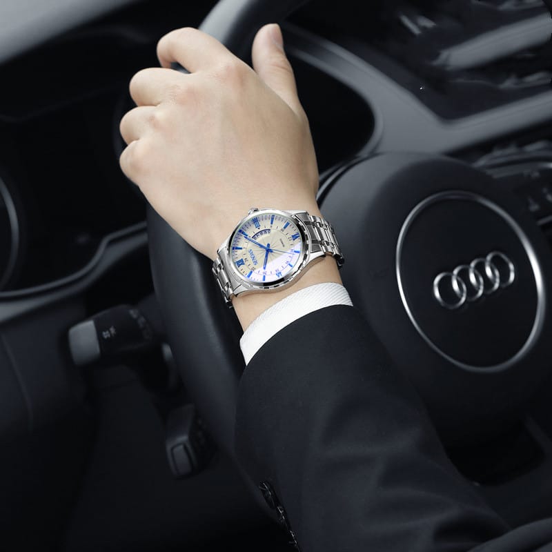 Waterproof Non-Mechanical Quartz Watch