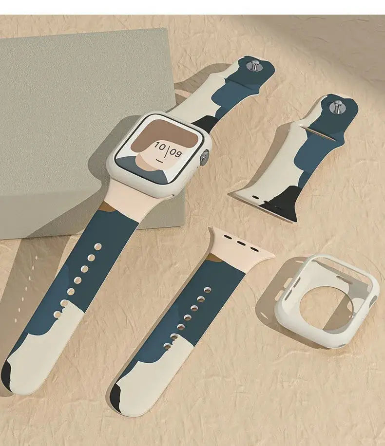 Apple Print Iwatch Watch Band