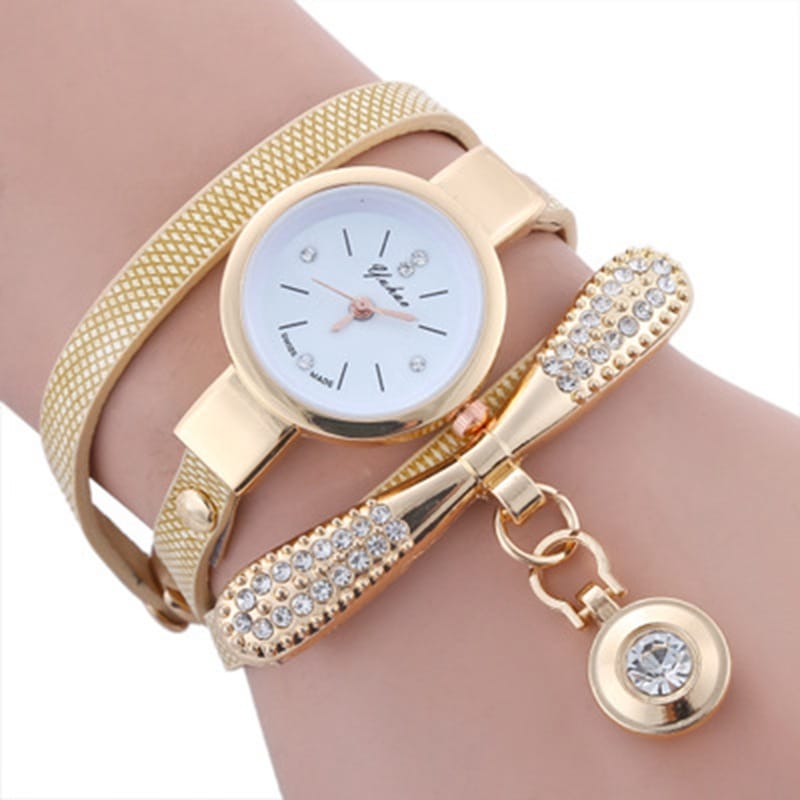 Fashion Circle Quartz Bracelet Watch