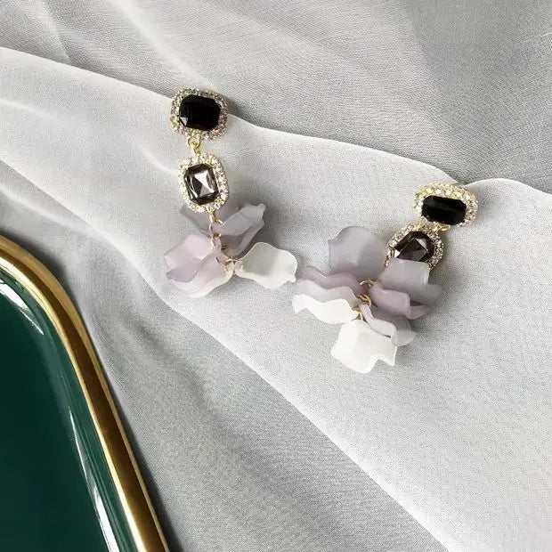 Frosty Style Crystal Stud Earrings
