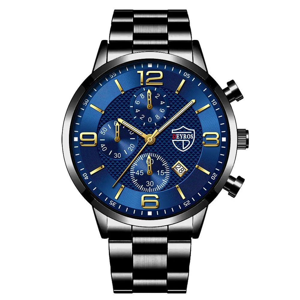 Luminous Steel Band Men’s Fashion Watch
