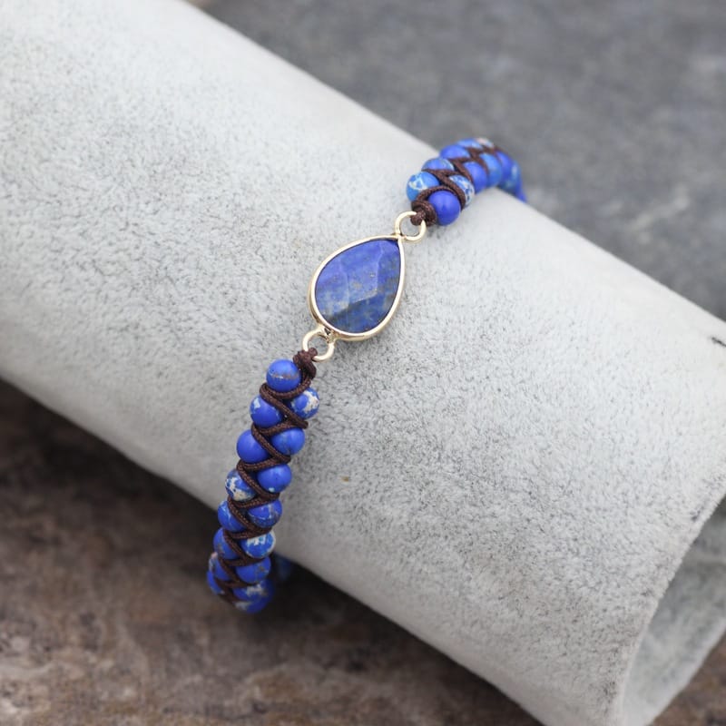 Double layer chain knitting Bracelet