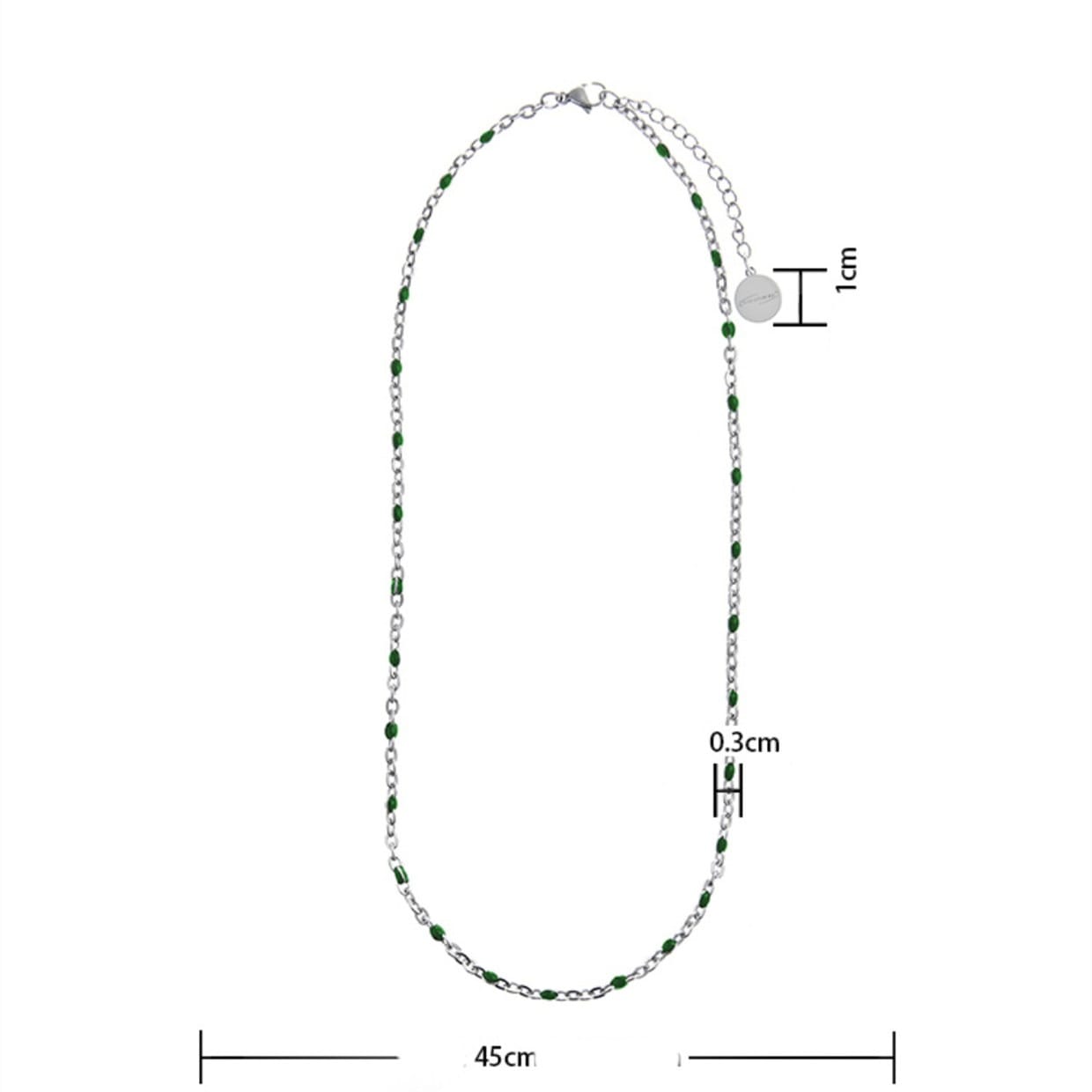 Men’s Design Double Layered Necklace