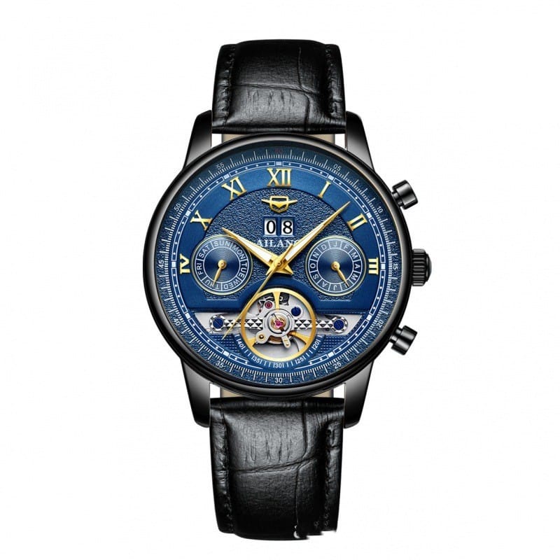 Automatic Mechanical Sun Moon Stars Men’s Watch