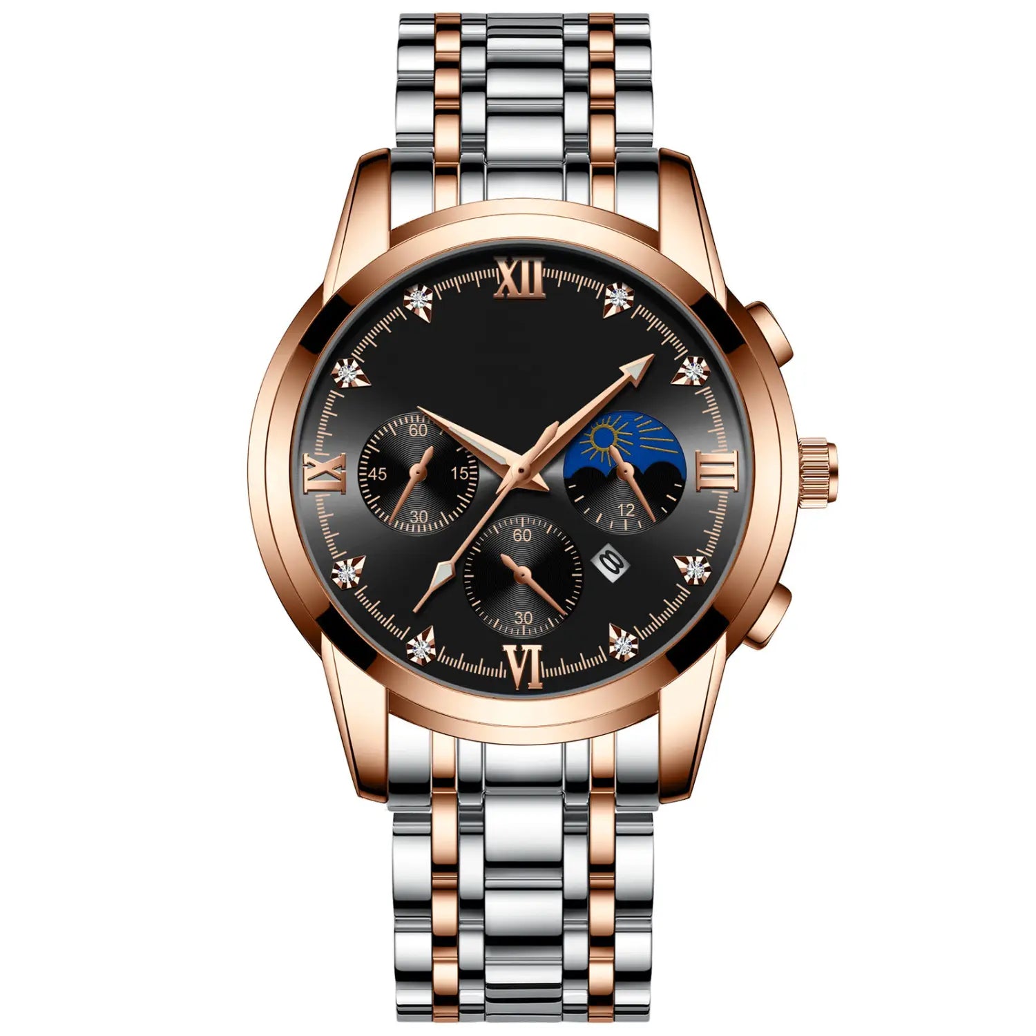Genuine Leather Waterproof Watch