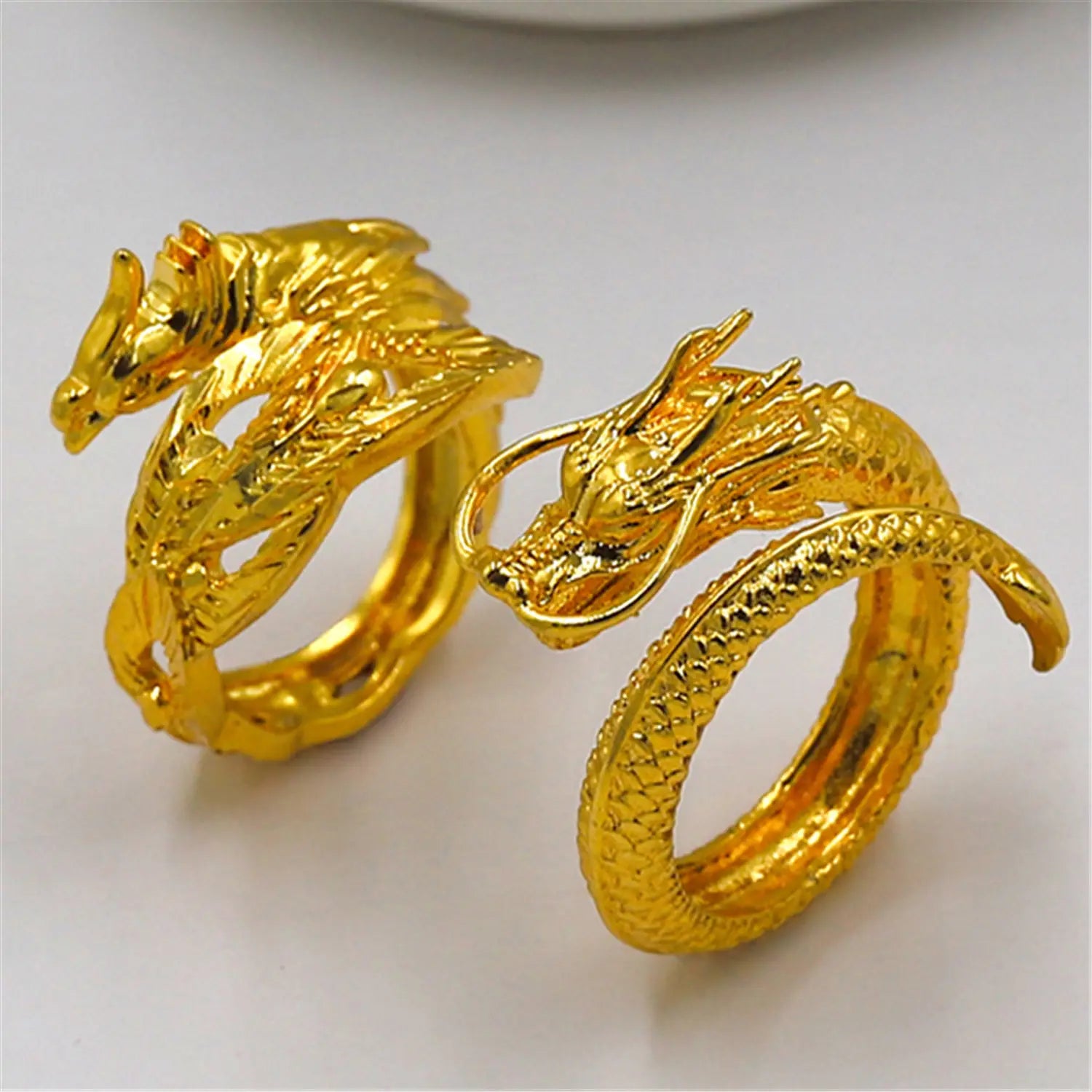 Dragon and Phoenix Ring