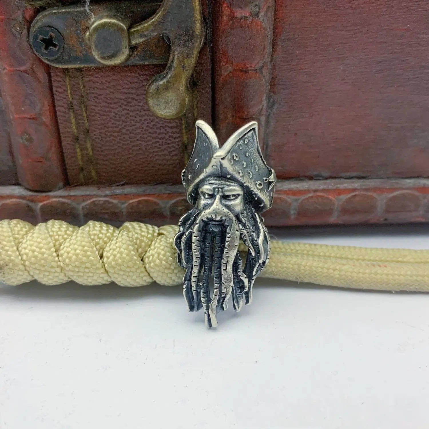 Brass Hand Strap Keychain Pendant