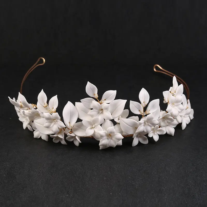 Ceramic Flower Hair Decoration