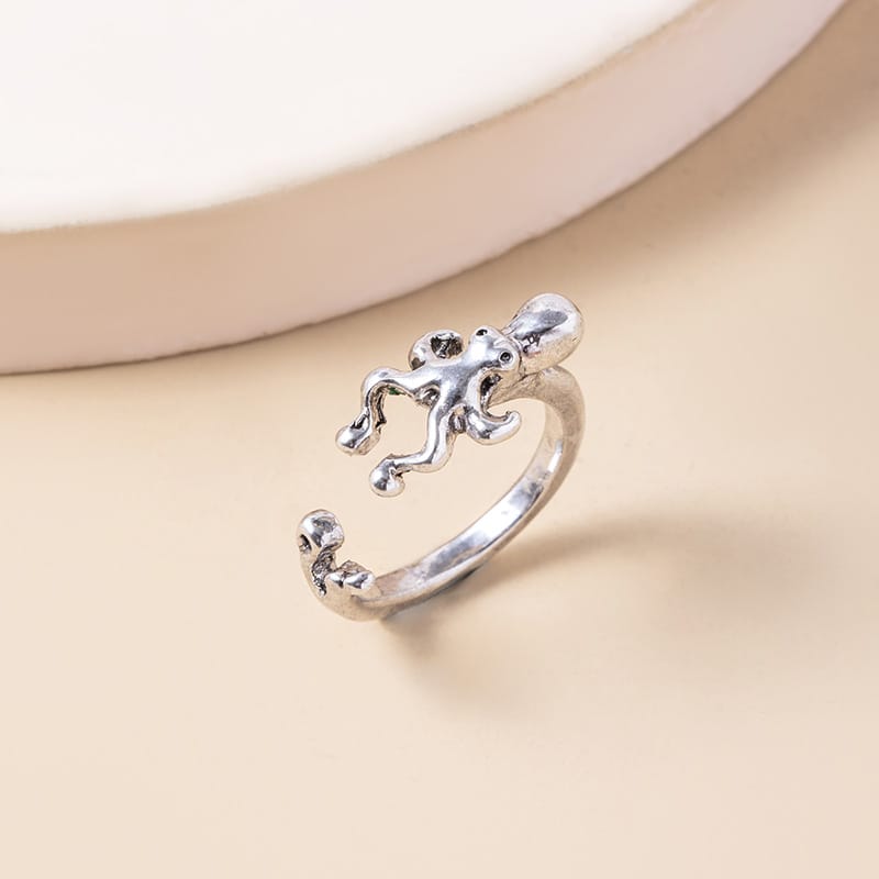 Vintage Octopus Squid Ring