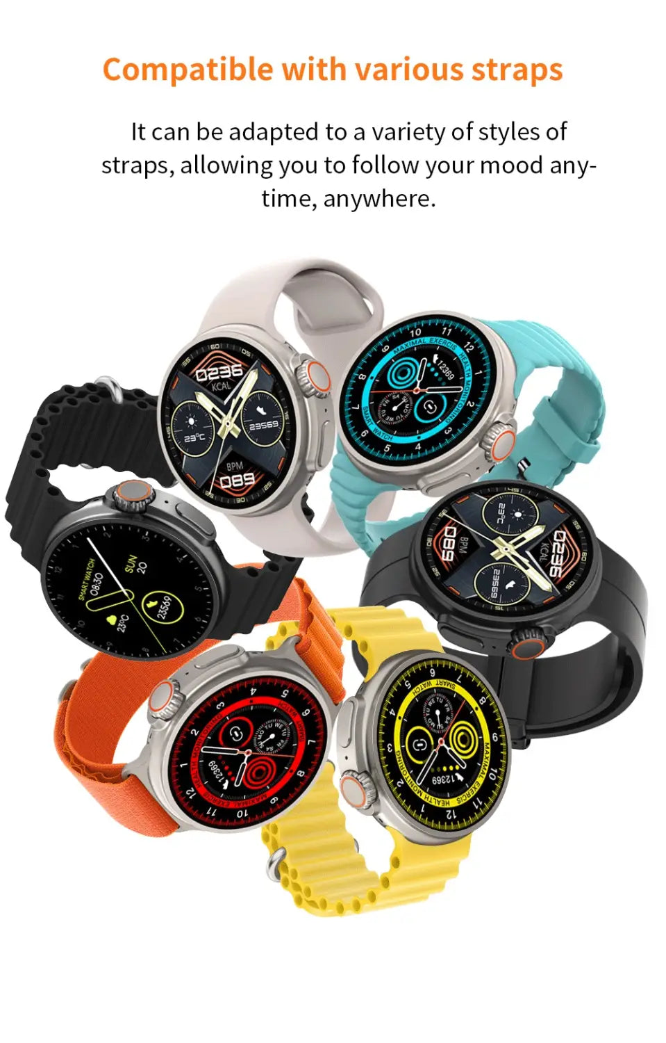 K9 Smart Watch with 1.39 Round Screen