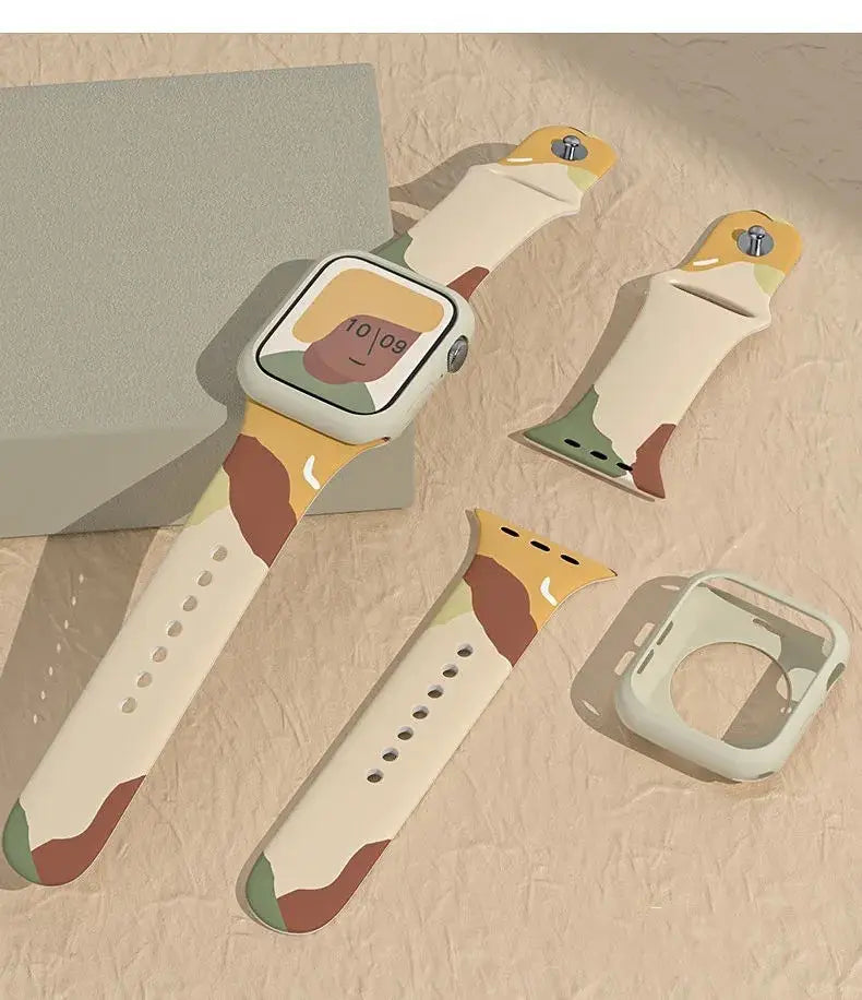 Apple Print Iwatch Watch Band
