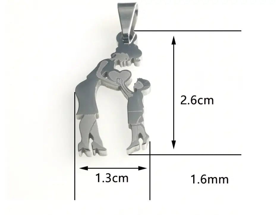 Mother’s Day Titanium Necklace