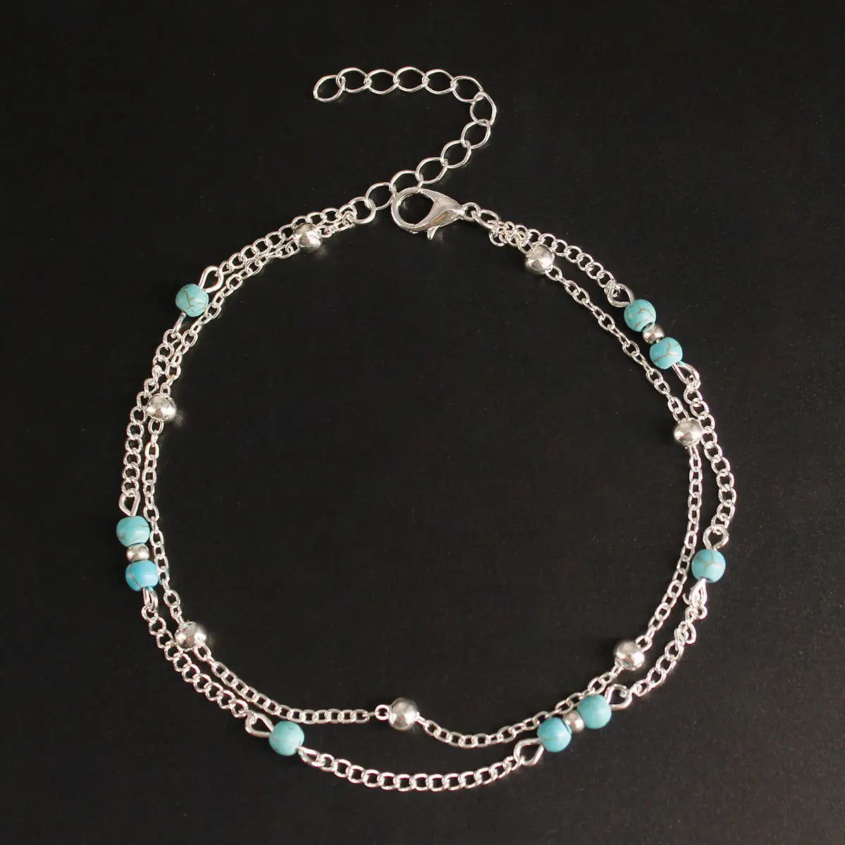 Handcrafted Double-layer Anklet