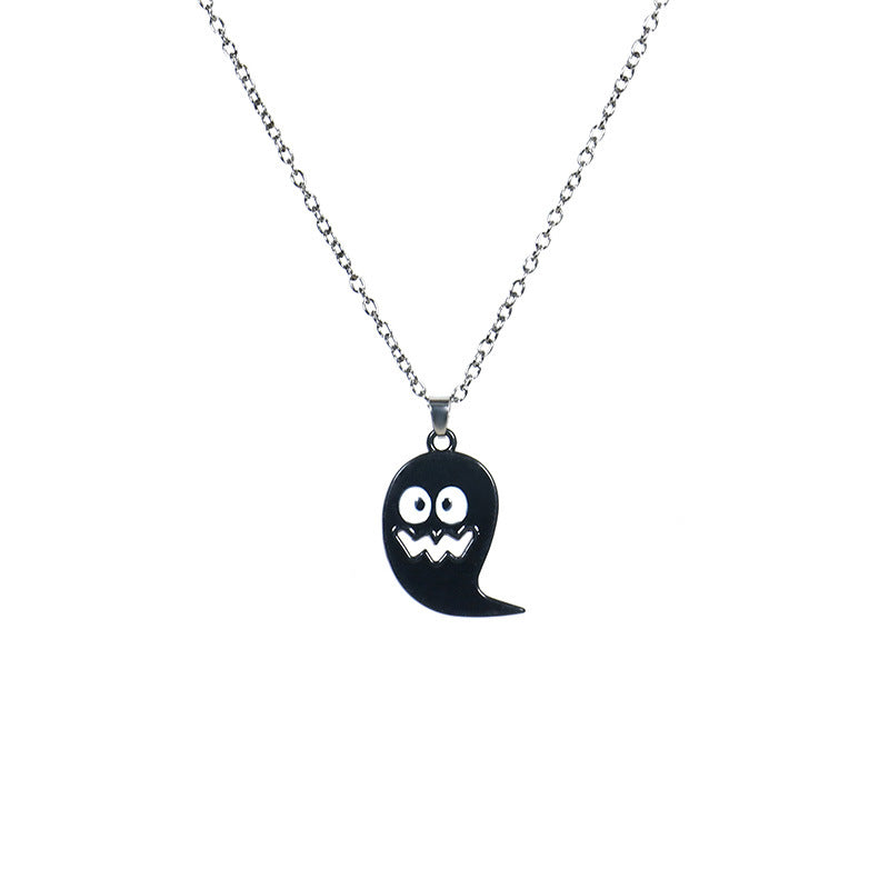 Ghost Costume Long Necklace