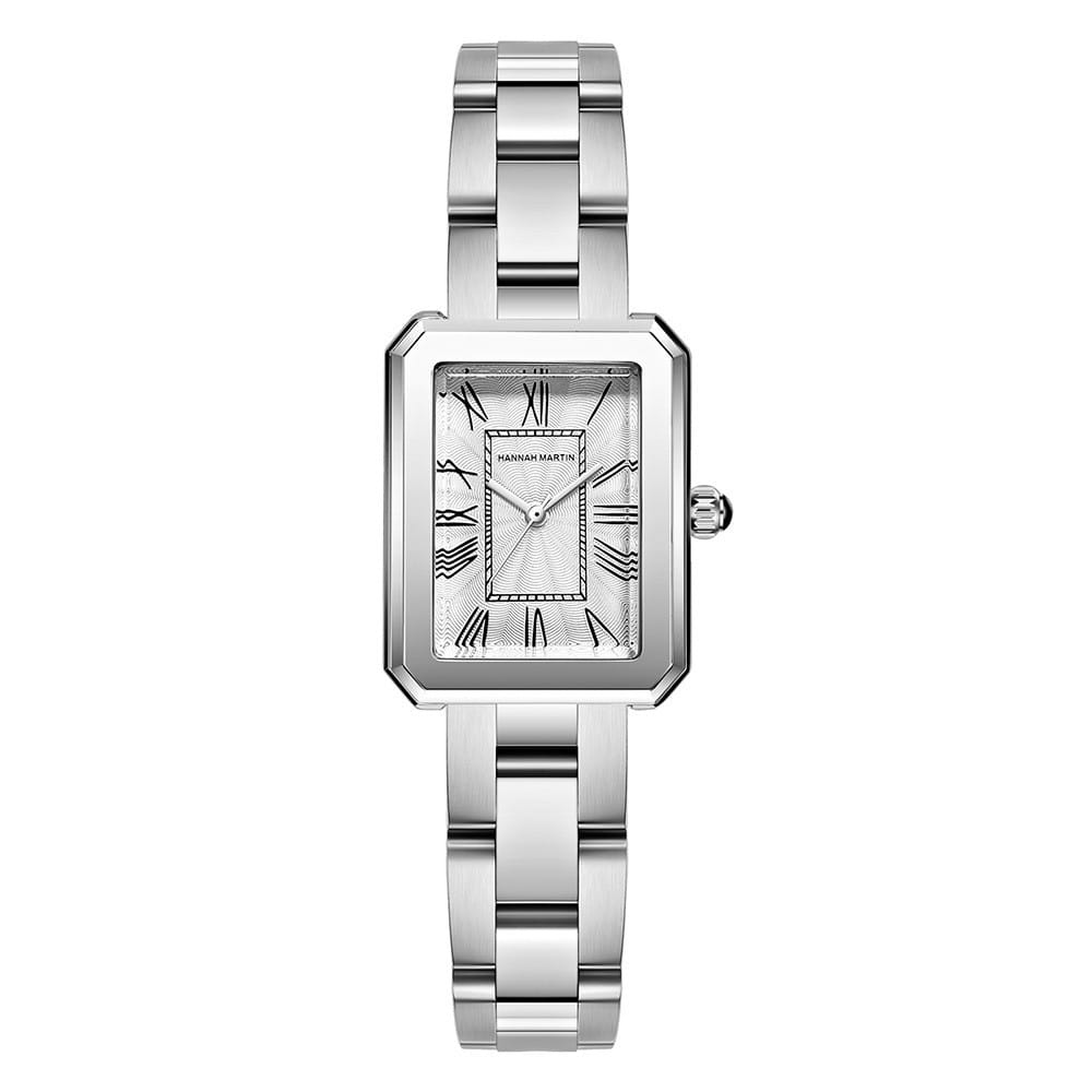 Vintage Roman Numerals Steel Watch