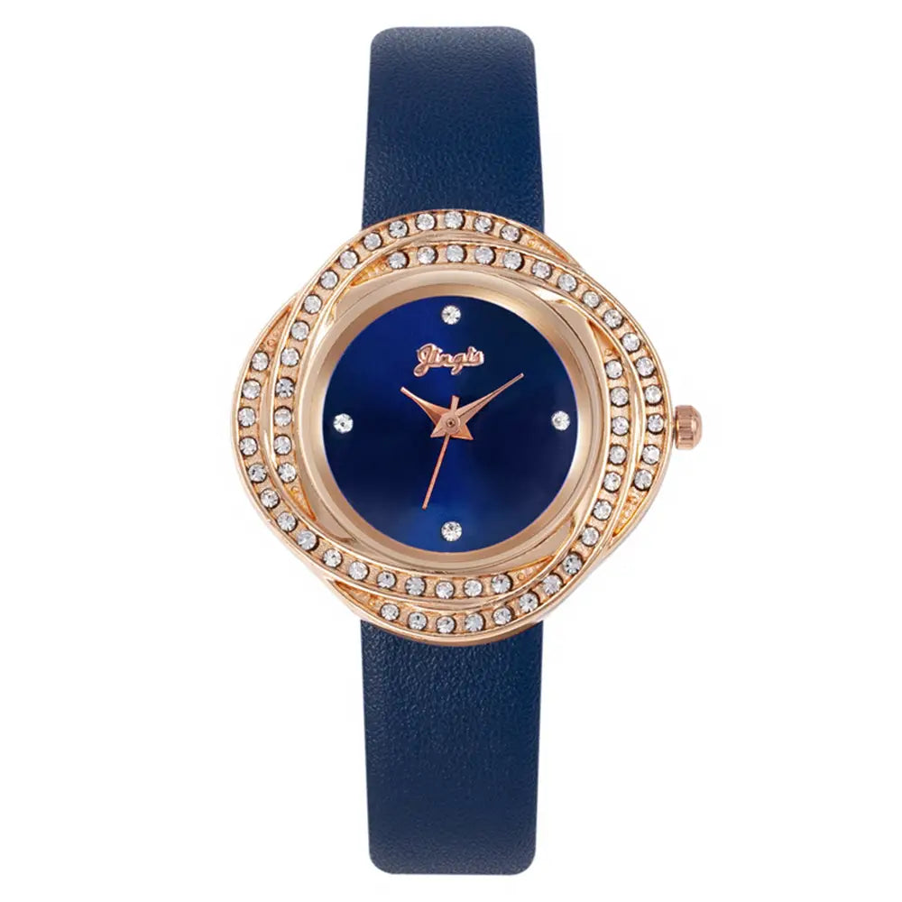 Diamond Dial Women’s Quartz Watch