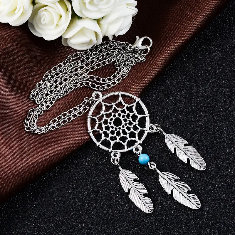 Boho Dream Catcher Pendant