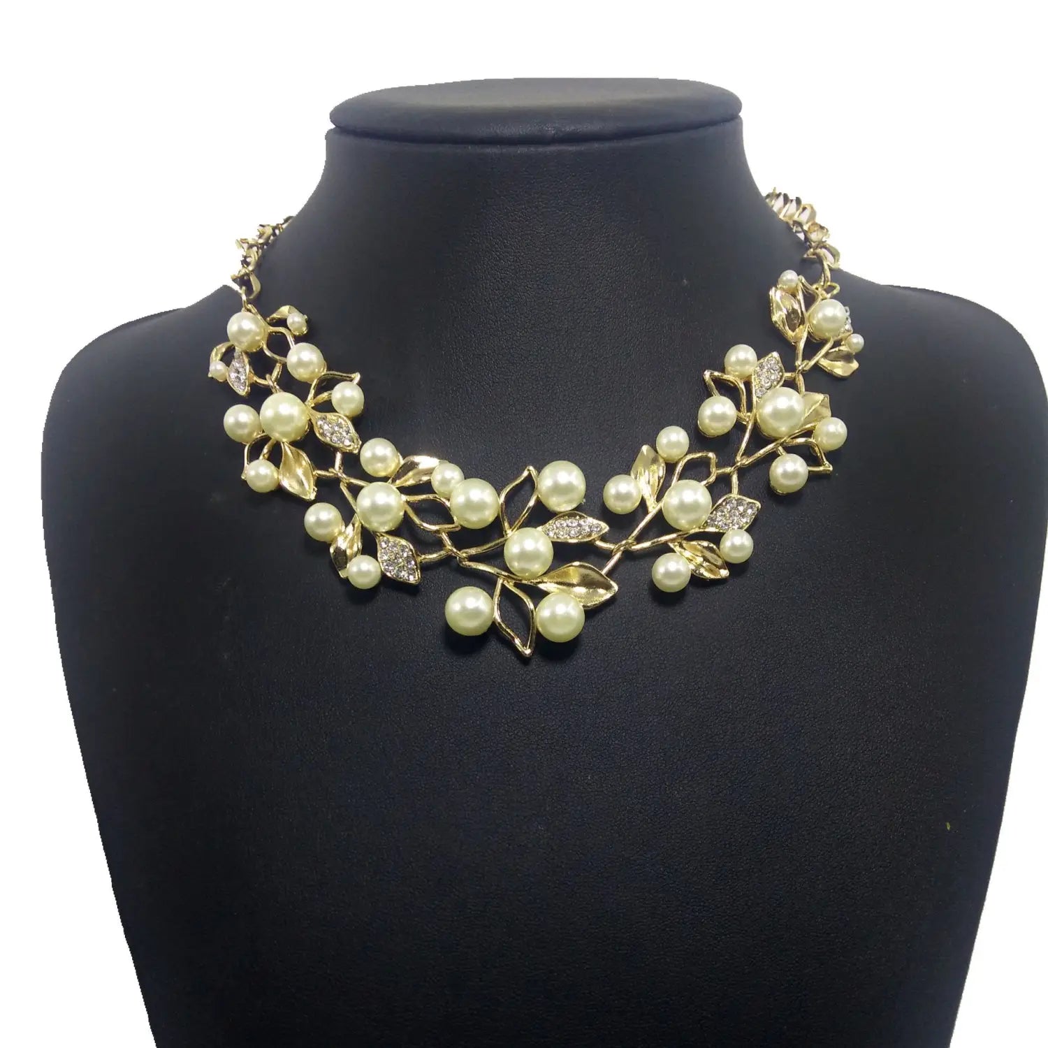 Pearl Four-Leaf Clover Jewelry Set